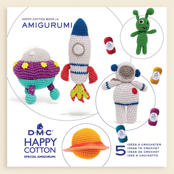 DMC Amigurumi könyv 14 - Űrutazás