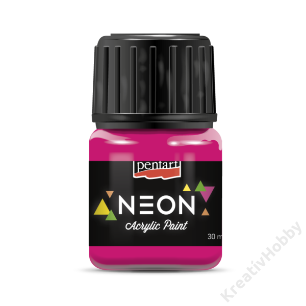 neon akrilfesték pink