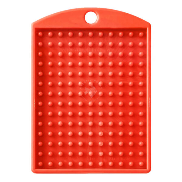 Pixel kulcstartó alaplap - PIROS 2,8x4 cm