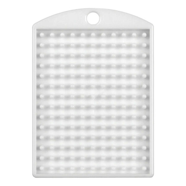 Pixel kulcstartó alaplap - FEHÉR 2,8x4 cm