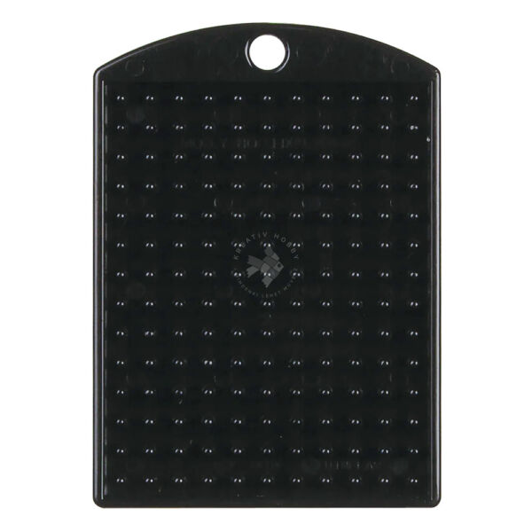 Pixel kulcstartó alaplap - FEKETE 2,8x4 cm