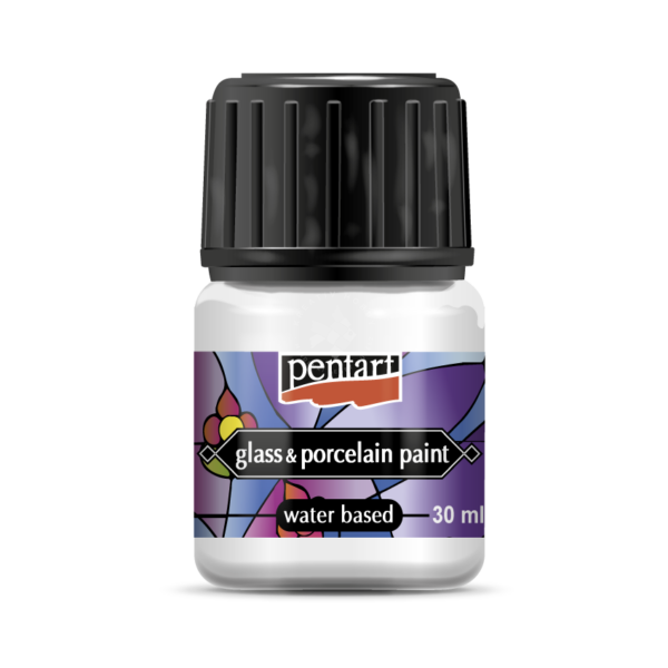 fehér üveg- és porcelánfesték