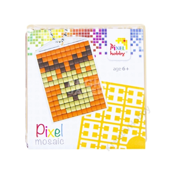 Pixel kulcstartó szarvas