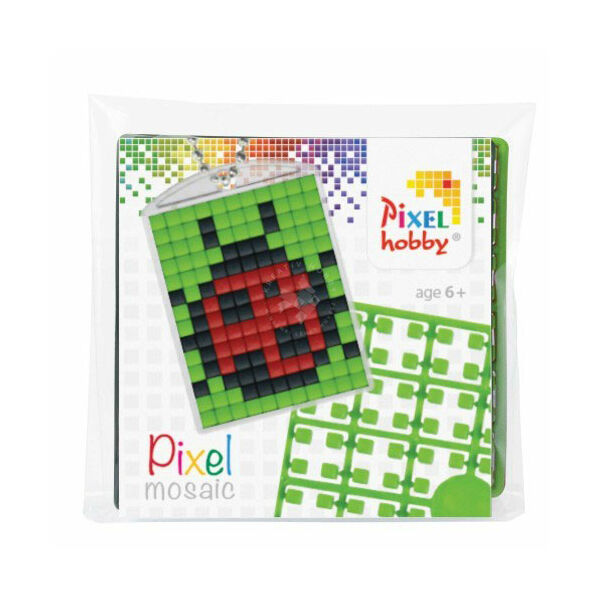Pixel kulcstartó szett - KATICA