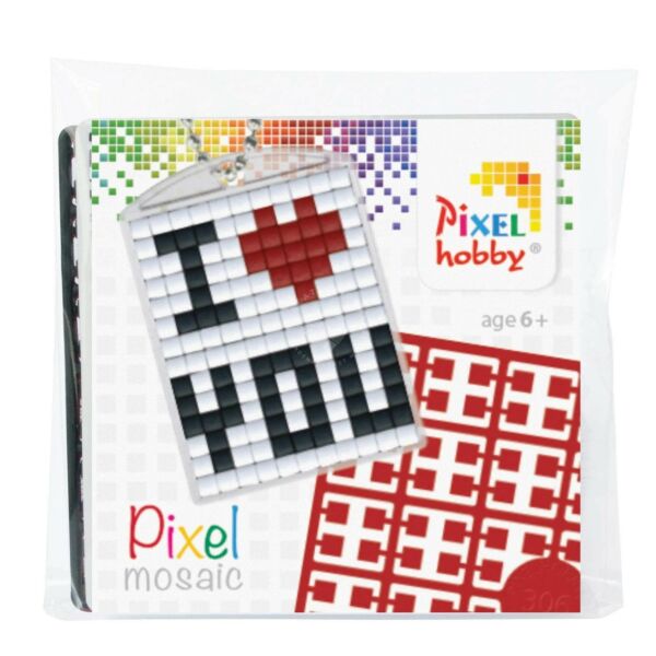 Pixel kulcstartó szett - I LOVE YOU