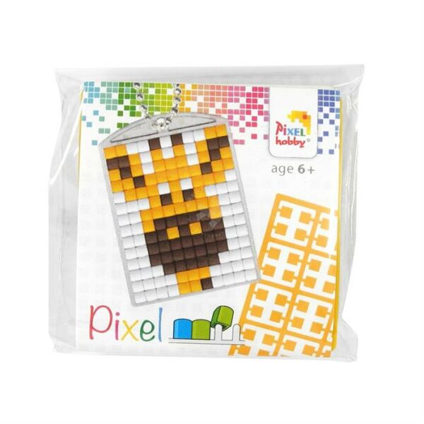 Pixel kulcstartó szett - ZSIRÁF