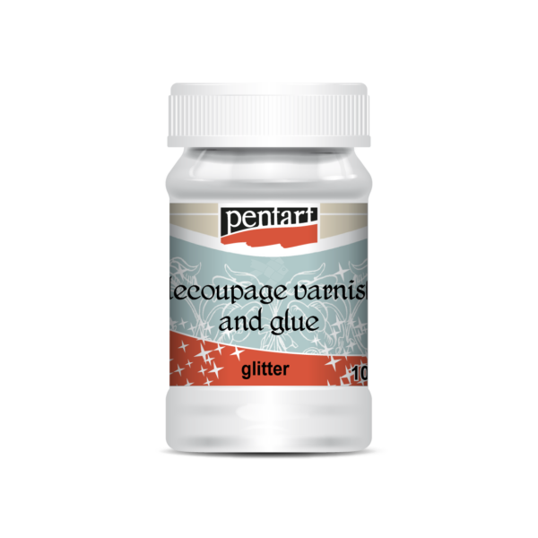 Glitteres decoupage ragasztólakk, 100 ml