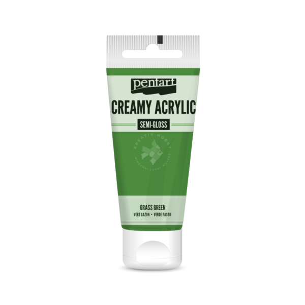 selyemfényű akrilfesték fűzöld