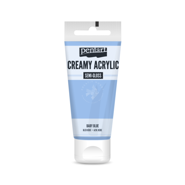 selyemfényű akrilfesték bébikék