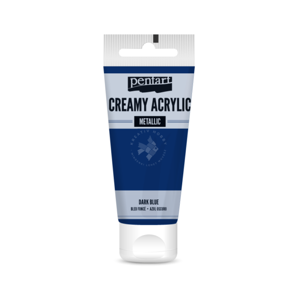 selyemfényű akrilfesték sötétkék