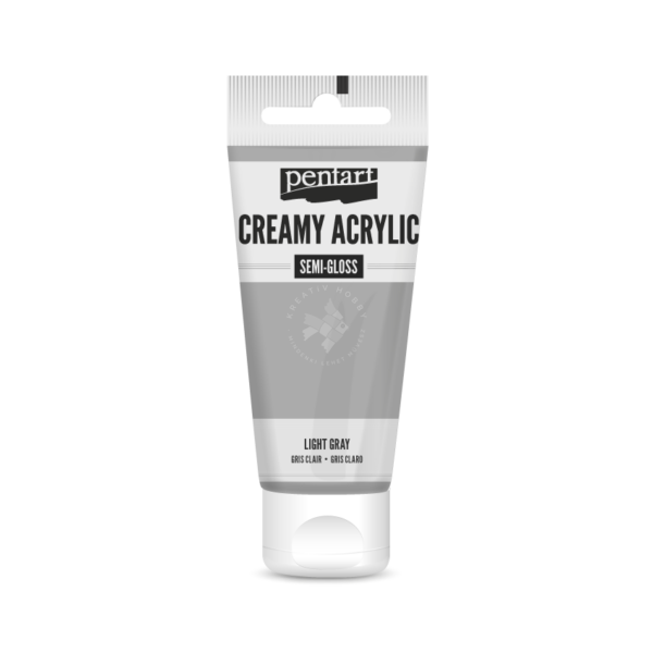 selyemfényű akrilfesték világosszürke