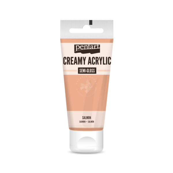 selyemfényű akrilfesték lazac