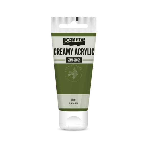 selyemfényű akrilfesték olíva