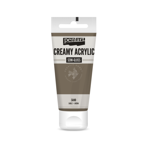 selyemfényű akrilfesték homok