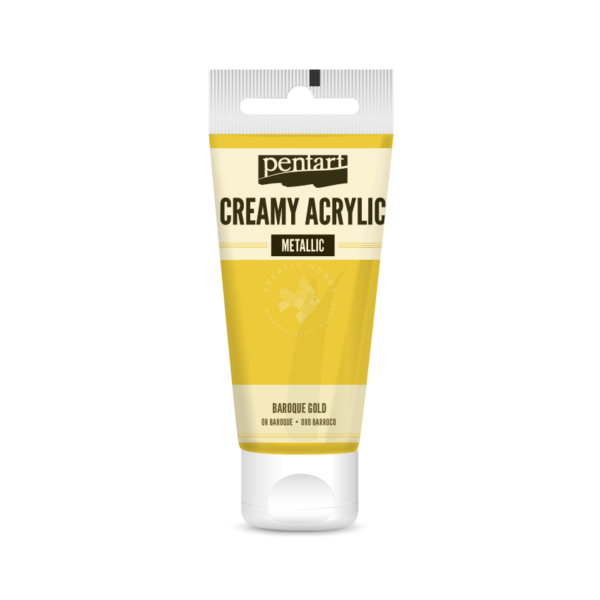 metál akrilfesték barokkarany