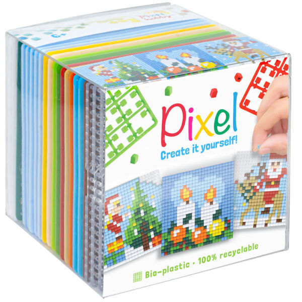 Pixel kocka - KARÁCSONYI MINTÁK