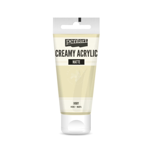 matt akrilfesték elefántcsont