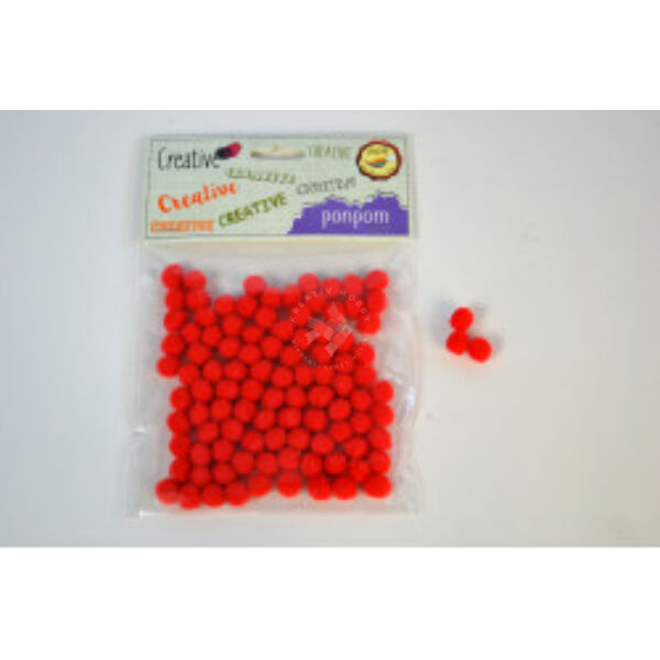 piros pompon