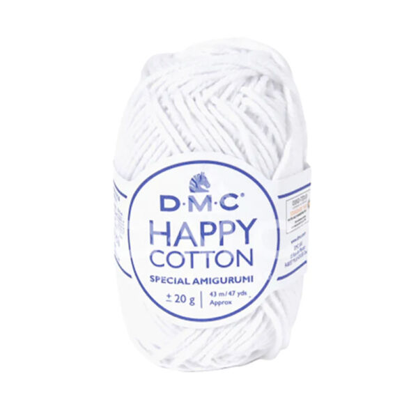 DMC Amigurumi fonal, 20g, FEHÉR 762