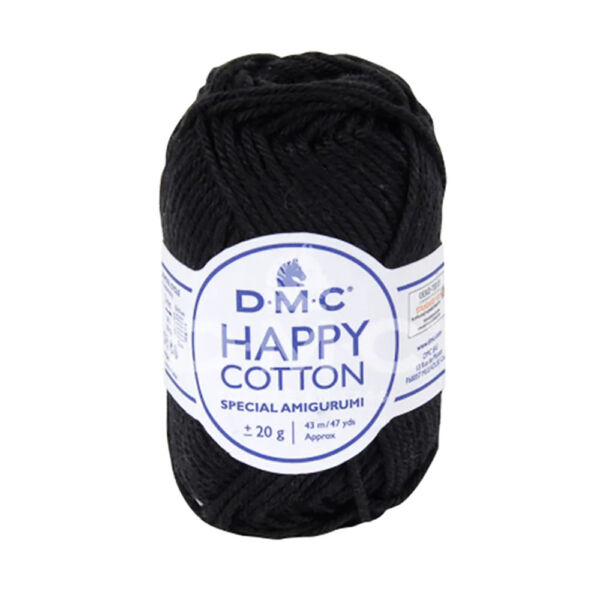 DMC Amigurumi fonal, 20g, FEKETE 775