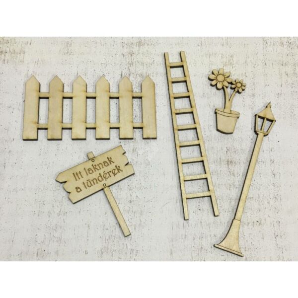 tündérkert kellékek