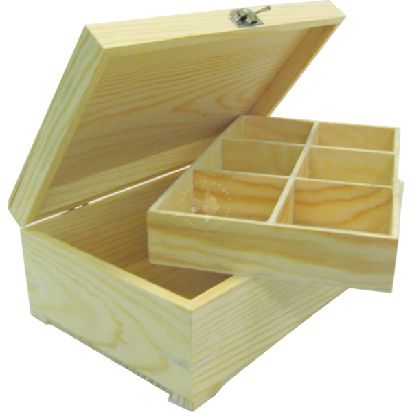 hatrekeszes teafiltertartó