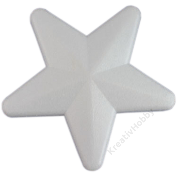 Polisztirol csillag 15 cm