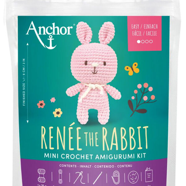 Amigurumi szett, nyuszi 9cm