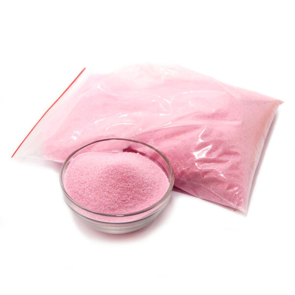 Dekorhomok 1kg, rózsaszín