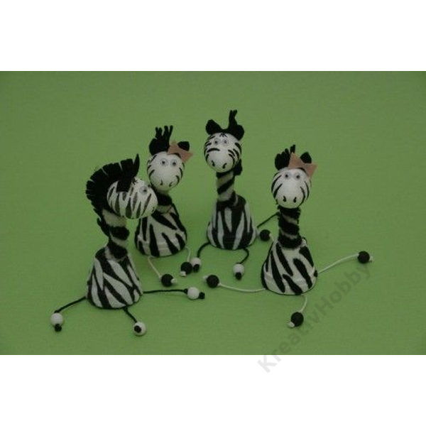 Cserép zebrák