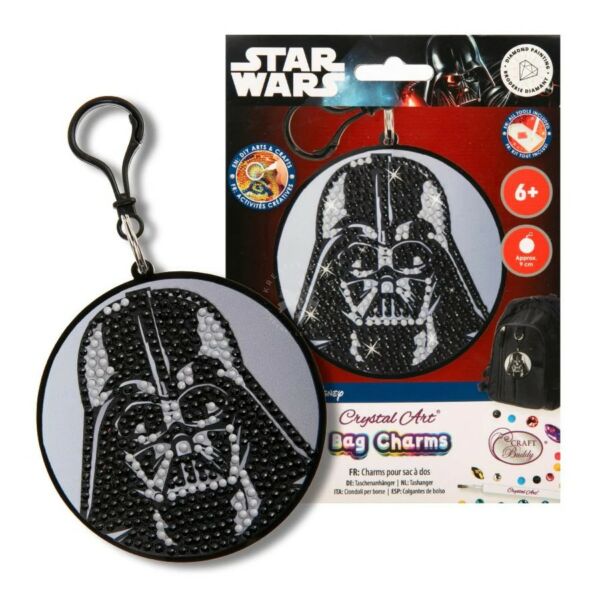 Gyémántszemes kirakó táskadísz: Star Wars - Darth Vader