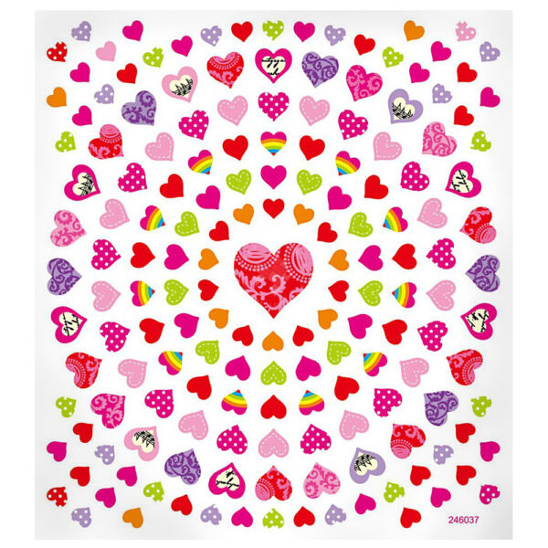 Matrica Kicsi szívek