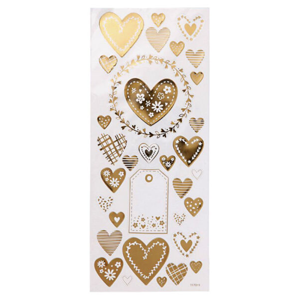 Matrica Arany szívek