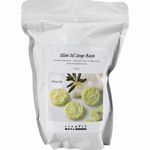 Szappanalap 500g, OLÍVAOLAJOS