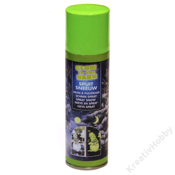 Hó spray sötétben világító, 150ml