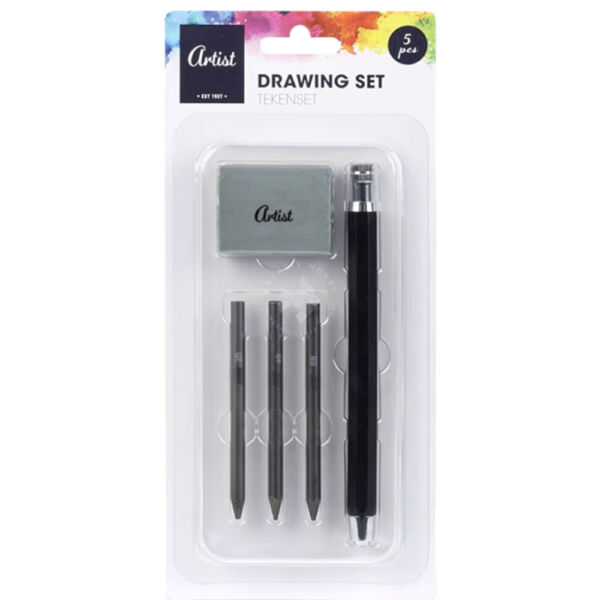 Töltőceruza három grafittal, és radírral