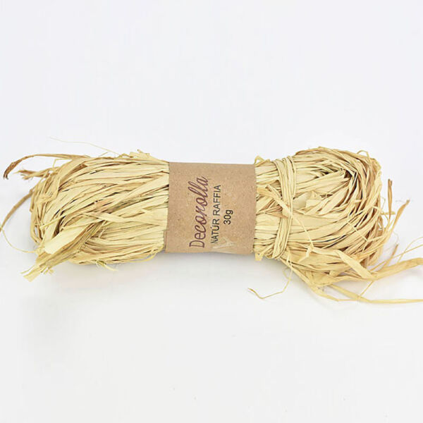 Raffia natúr 30g