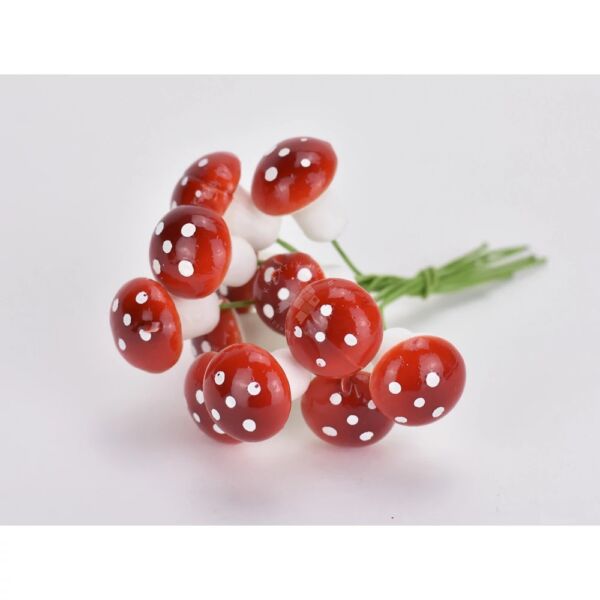 Gomba betűző 2cm 12db/cs