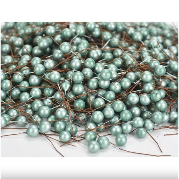 Drótos bogyó 24db/cs Türkiz