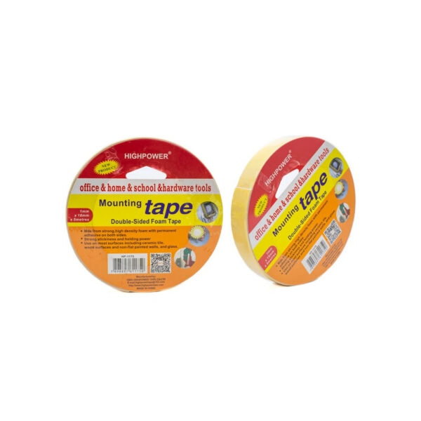 3D kétoldalas  ragasztószalag, 1mmx1,8cmx5m