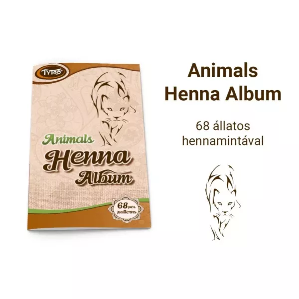 Henna mintaalbum, állatok