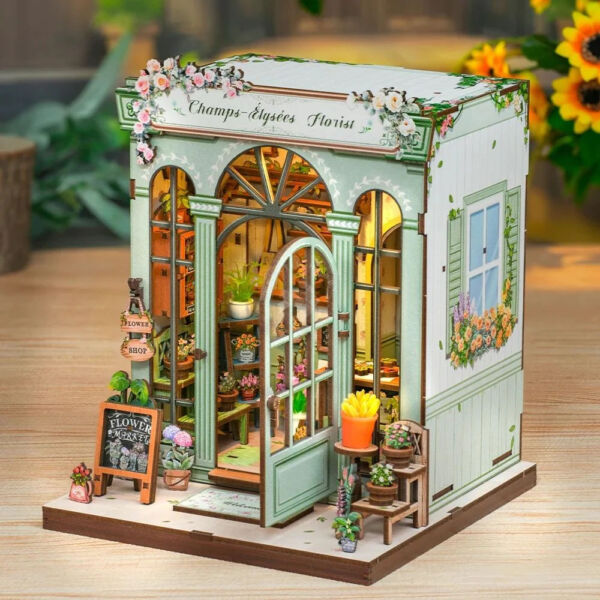 Book Nook - Párizsi virágbolt