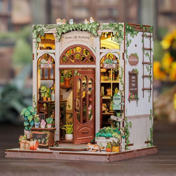 Book Nook - Zöld kuckó könyvesbolt