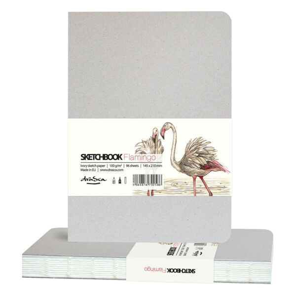 Drasca sketchbook Flamingo A/5