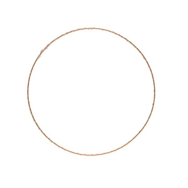  Fém karika LED-es, akasztós, 40x40x0,5 cm arany