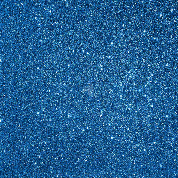 glitteres dekorgumi kék