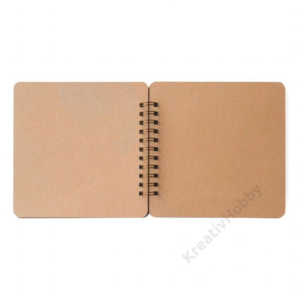 Scrapbook Inspiration Kraft paper wirebound 300 g 24 sh A4 (29.7*21 cm)