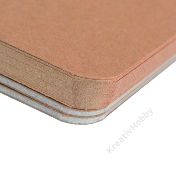 Scrapbook Inspiration Kraft papír spirál 300 g 24 lap 20*20 cm