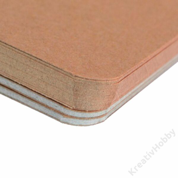 Scrapbook Inspiration Kraft papír spirál 300 g 24 lap 20*20 cm