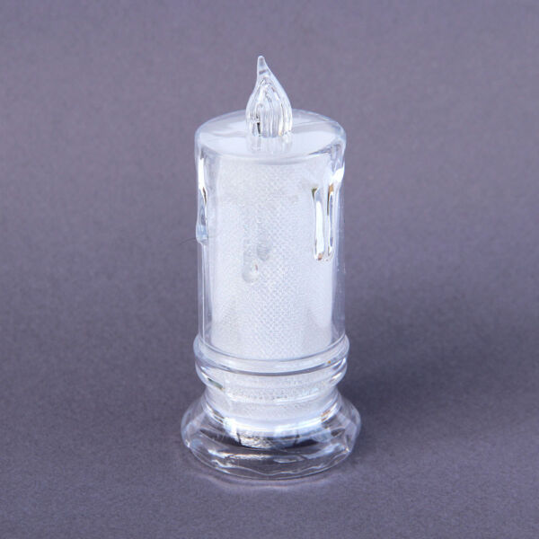 Ledes gyertya, csillogós